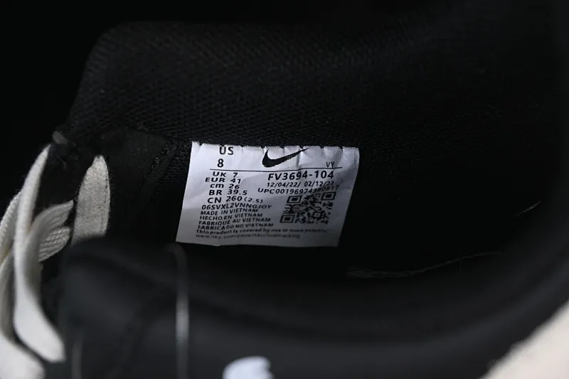 All categories Nk Air Force 1 Air Force series Nk Air Force 1 Low Air Force low-top Nike Air Force 1'07 Low Year of the Horse limited edition Ink white gel Air Force 1 low-top casual sneakers FV3694-104